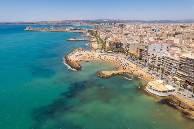 Torrevieja vanuit de lucht